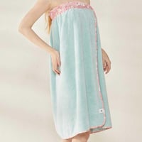 توب روب استحمام تركواز مفتوح ريفي - Top Turquoise...