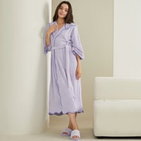 روب استحمام ويفز بنفسجي من ريفي - Reefi Bathrobe P...