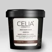 سيليا مقشر سكر زيتي بالقهوه وزيت اللوز 600 غرام -...