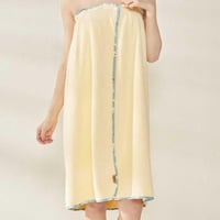 توب روب استحمام ليموني مفتوح ريفي - Top Lemony Bat...