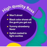 اعواد تنظيف الاسنان من بورست - Burst Kids Flossabl...