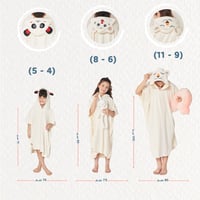 روب استحمام كابا اطفال اوف وايت ريفي من 9-11 سنة -...