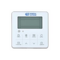 مكيف جنرال سوبريم دكت مخفي 3 طن (32000 BTU) حار/با...