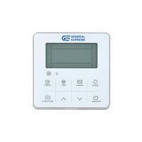 مكيف جنرال سوبريم دكت مخفي 1.5 طن (17400 BTU) حار/...