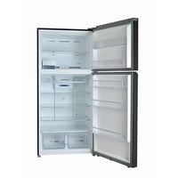 ثلاجة بابين بخار 23 قدم (651 لتر) استيل، مقابض خار...