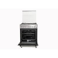 فرن غاز تركي 60*60 سم، 4 شعلات، إشعال ذاتي، أمان ك...