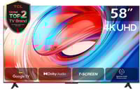 شاشة تي سي ال 58 بوصة 4K جوجل تي في 58V6