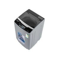 غسالة أتوماتيك تعبئة علوية 7 كيلو رمادي فاتح GSTL0...