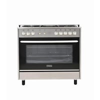 فرن غاز إيطالي 90*60 سم، 5 عيون، إشعال ذاتي، أمان...