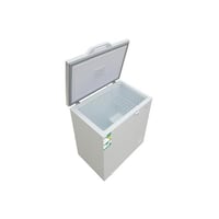 فريزر أفقي 4.9 قدم (140 لتر) أبيض، قفل أمان، إضاءة...