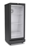 ثلاجة عرض واقف زجاجي 170 لتر أسود GS162XB