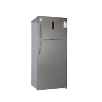 ثلاجة بابين بخار 18.6 قدم (527 لتر) استيل، شاشة تح...