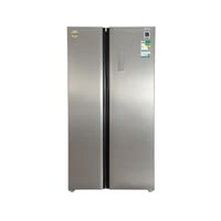 ثلاجة بابين دولابي 21.6 قدم (612 لتر) استيل، نظام...