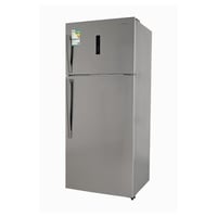 ثلاجة بابين بخار 19.9 قدم (564 لتر) استيل، شاشة تح...