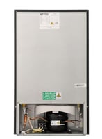 ثلاجة عرض واقف زجاجي 126 لتر أسود GS148X