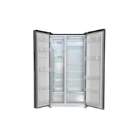 ثلاجة بابين دولابي 19.9 قدم (562 لتر) استيل، نظام...