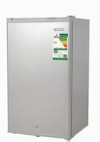 ثلاجة باب واحد 3.2 قدم (92 لتر) سلفر، أرفف سلكية،...