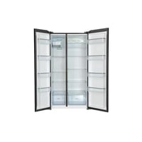 ثلاجة بابين دولابي 21.6 قدم (612 لتر) استيل، نظام...