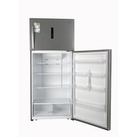 ثلاجة بابين بخار 18.9 قدم (535 لتر) استيل، شاشة تح...