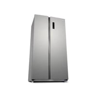 ثلاجة بابين دولابي 19.9 قدم (562 لتر) استيل، شاشة...