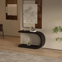 طاولة مدخل خشبية