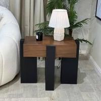 طاولة خدمة قشر جوز