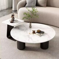 طقم طاولات قهوة بديل الرخام