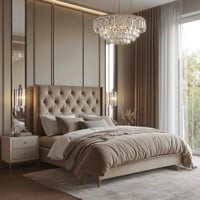 سرير مخمل نفرين