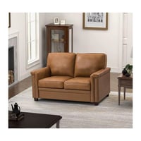 كنبة 2شخص جلد