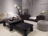 طقم طاولات قهوة سنديان