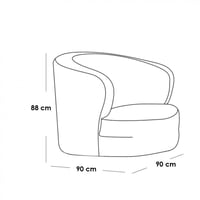 كرسي بوكليه بذراعين مميز