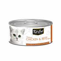 كت كات الدجاج و لحم البقر 80 جرام