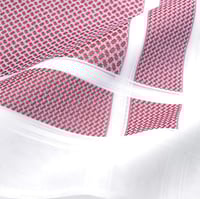 شماغ قولدن كلاسيك أحمر ليزر