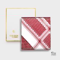 شماغ قولدن كلاسيك دم الغزال M2