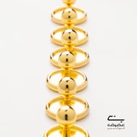 إزرار تركيبة فرنسي لون ذهبي