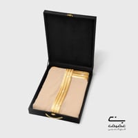 مشلح الفخامة بيج ذهبي