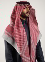 شماغ رواية دم غزال مع رمادي