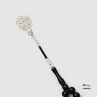 سبحة عقيق أسود TSS03