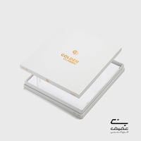 شماغ قولدن كلاسيك أبيض ليزر سويسري