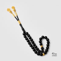 سبحة عقيق أسود TSG02