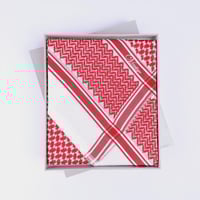 شماغ فينتيقو أحمر غامق V-2