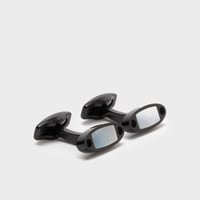 كبك أسود مع صدف أبيض SIM48