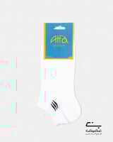 جورب أبيض قصير