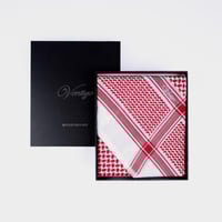 شماغ فينتيقو أحمر V-3