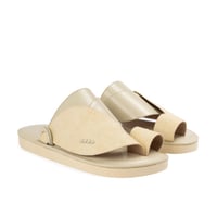 حذاء شرقي سكري نقشة النعام