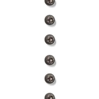 إزرار تركيبة كوك بني غامق مع فضة B2