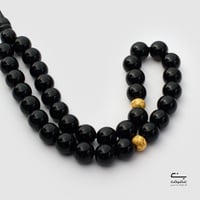 سبحة عقيق أسود TSG01