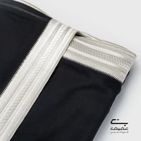 مشلح الفخامة أسود فضي