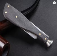 أداة ثلاثية لتنظيف وكبس تبغ الغليون