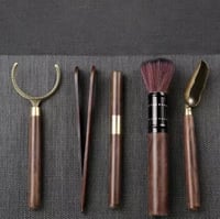 أدوات شاي غونغ فو الخشبية 5 قطع